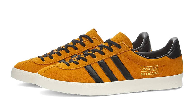 adidas Mexicana Gold Black H01823 SIde