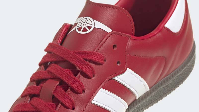 adidas | Shoes | Red Adidas Samba Arsenal Shoes | Poshmark