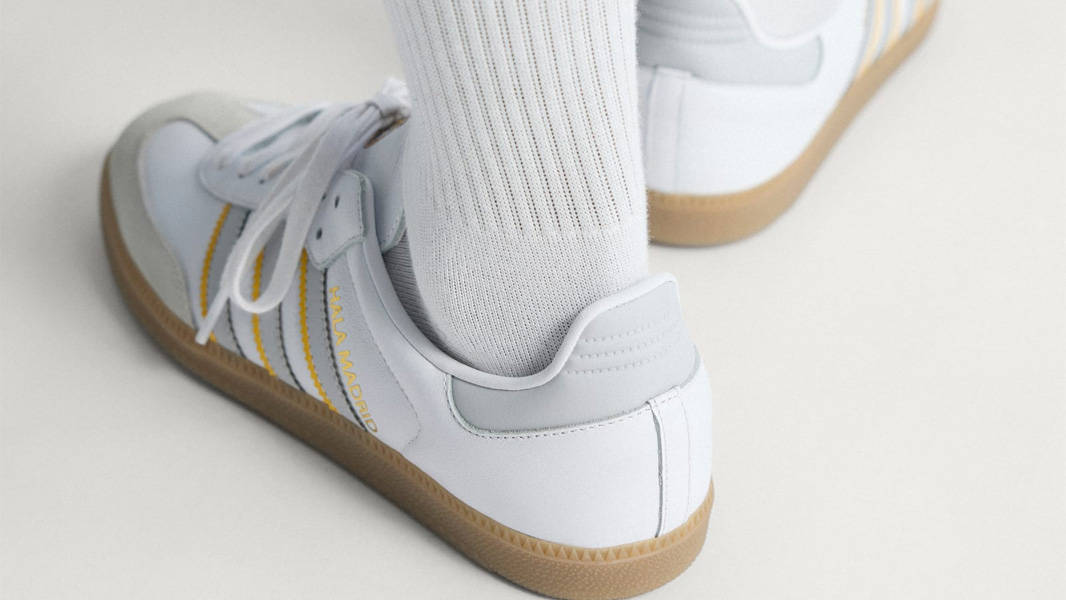 adidas Samba Real Madrid On Foot Back