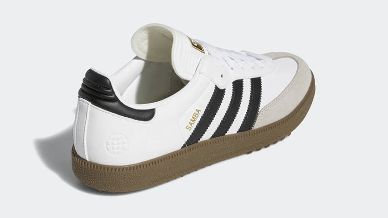 adidas Samba Spikeless LE Golf White Black Back