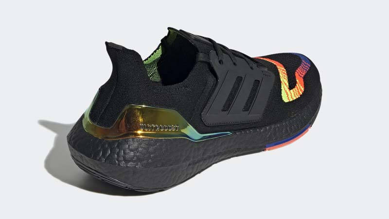 adidas Ultra Boost 22 Black Power Blue Back