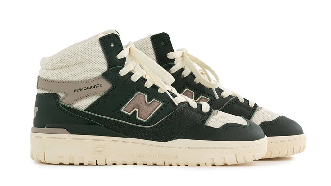 Aime Leon Dore x New Balance 650R Green Cream Side