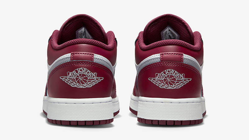 Air Jordan 1 Low GS Bordeaux 553560-615 Back