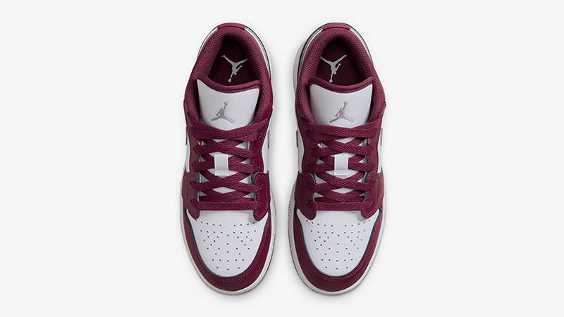 Air Jordan 1 Low GS Bordeaux 553560-615 Top