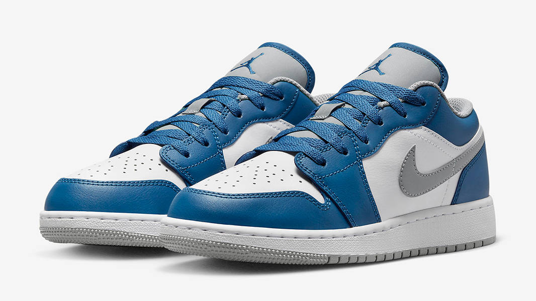 Air Jordan 1 Low GS French Blue | Where To Buy | 553560-412 