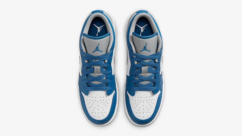 Air Jordan 1 Low GS French Blue 553560-412 Top