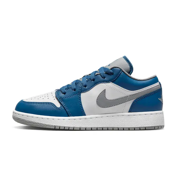 Air Jordan 1 Low GS French Blue | Where To Buy | 553560-412 | The Sole ...