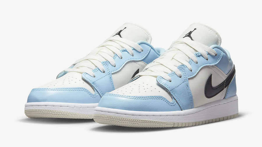 Air Jordan 1 Low GS Ice Blue | Where To Buy | 554723-401 | The Sole ...