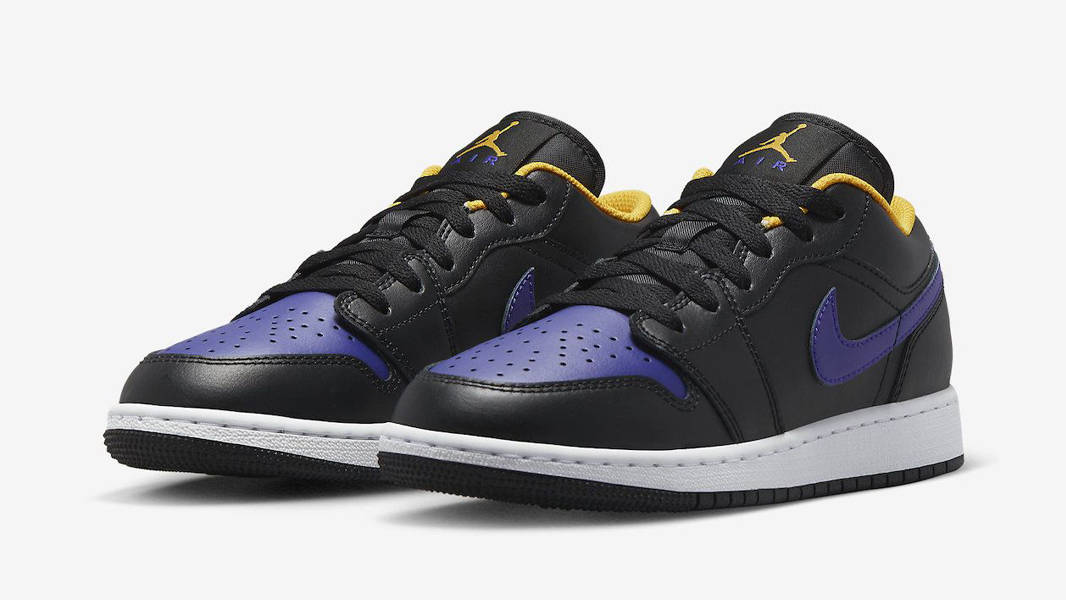 Air Jordan 1 Low GS Lakers Front