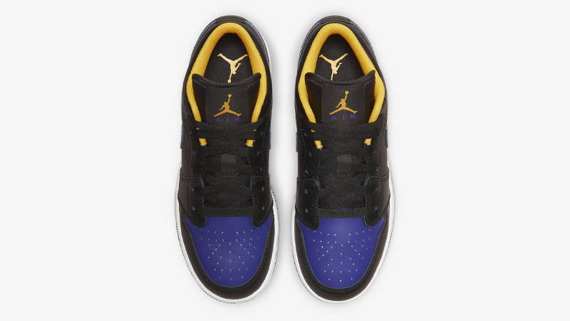 Air Jordan 1 Low GS Lakers Middle