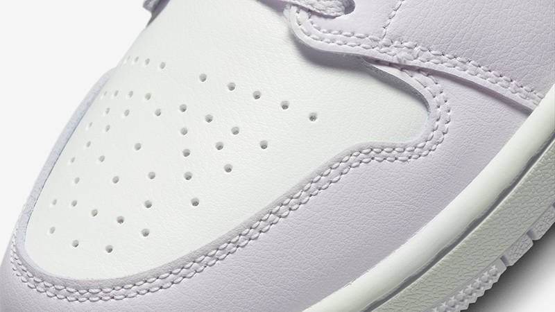Air Jordan 1 Low Purple Yellow DC0774-501 Detail