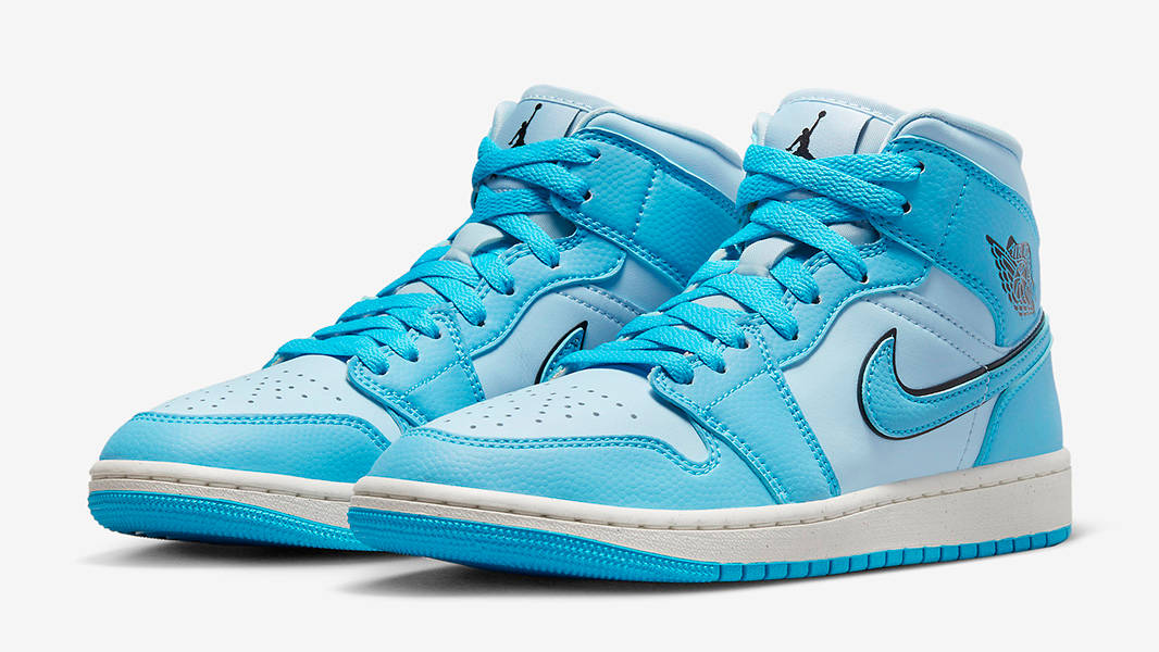 Air Jordan 1 Mid Blue DV1302-400 Side