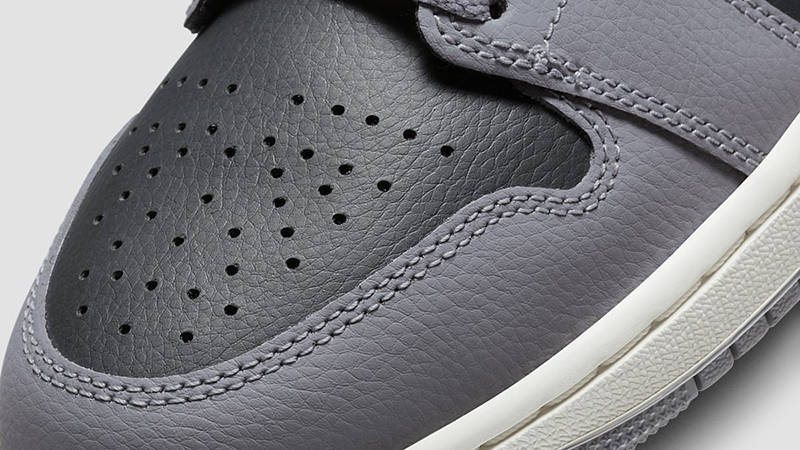 Air Jordan 1 Mid Cement Grey BQ6472-022 Detail