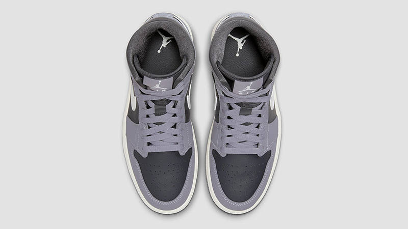 Air Jordan 1 Mid Cement Grey BQ6472-022 Top