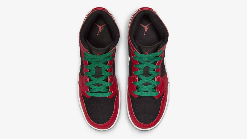 Air Jordan 1 Mid GS Christmas Middle