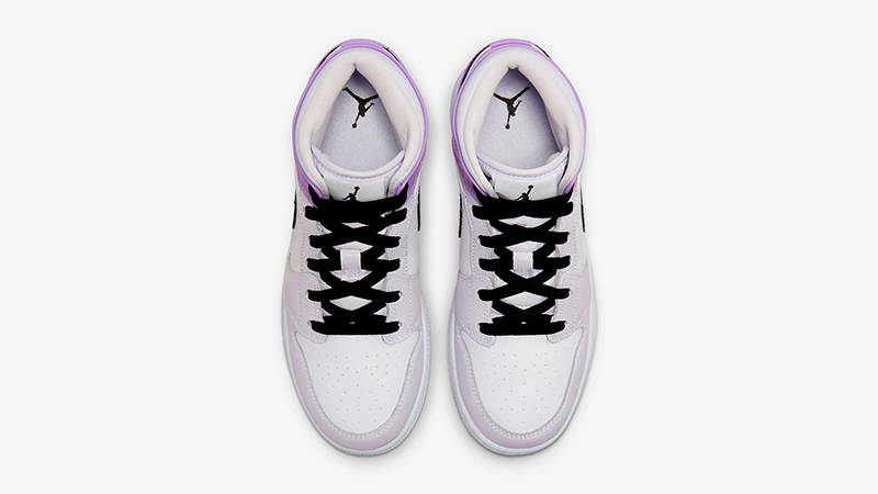 Air Jordan 1 Mid GS Pink Lavender DQ8423-501 Top