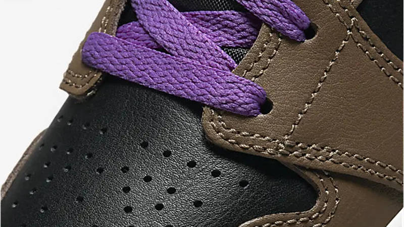 Air Jordan 1 Mid Purple Mocha DQ8423-215 Detail