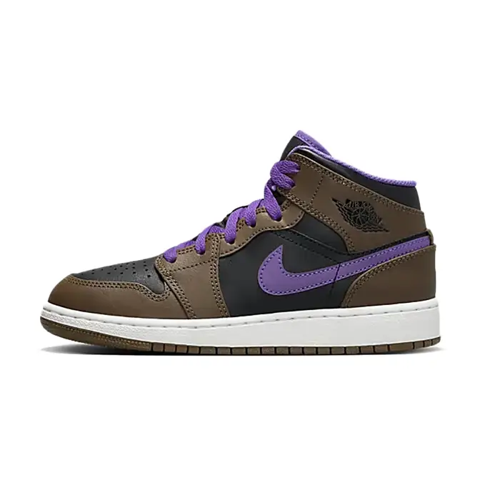 Air Jordan 1 Mid GS Purple Mocha | Where To Buy | DQ8423-215 | The