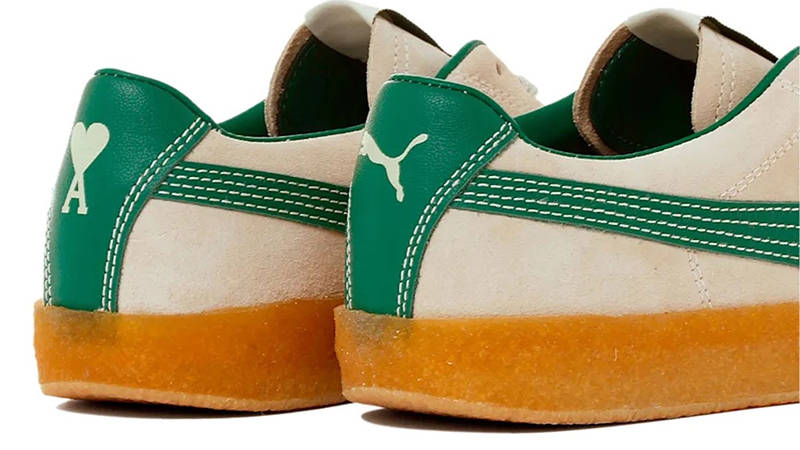 AMI x PUMA Suede Crepe Pristine Green