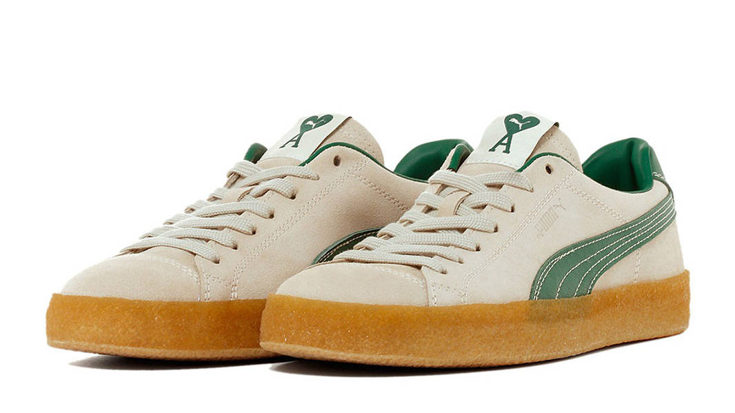 AMI x PUMA Suede Crepe Pristine Green