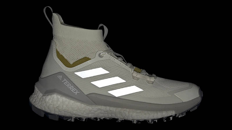 and wander x adidas Terrex Free Hiker 2.0 Off White Silver GY9847 in dark
