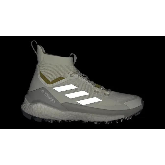 and wander x adidas Terrex Free Hiker 2.0 Off White Silver GY9847 in dark
