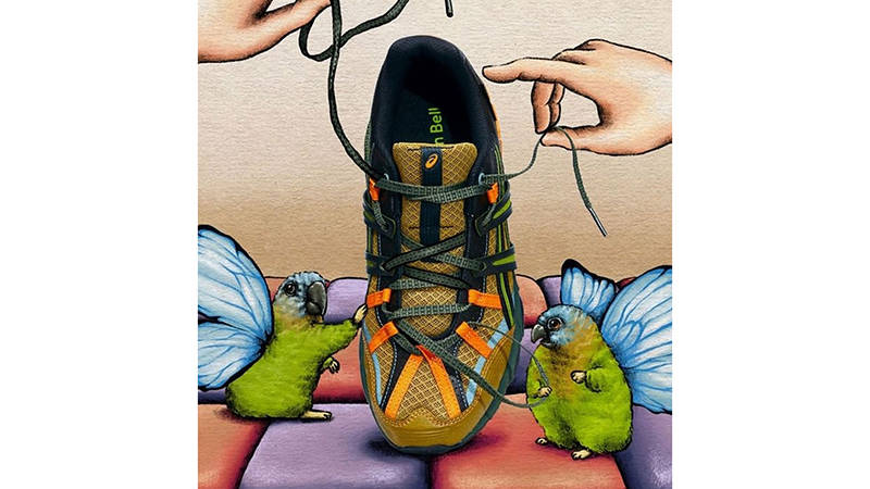 Andersson Bell x ASICS GEL-Sonoma Fissit-tattoos-fly Top