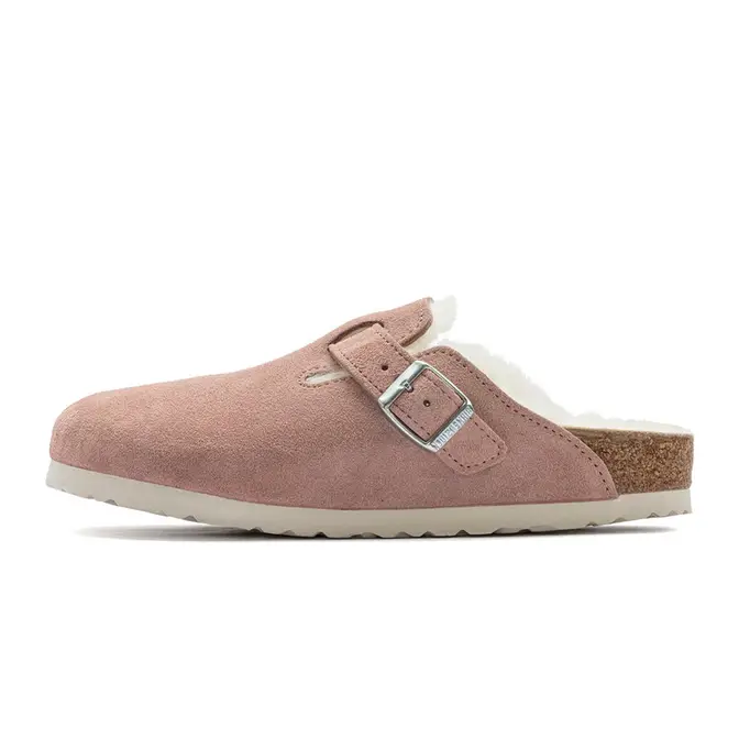 Birkenstock Boston Shearling Pink Clay | Where To Buy | 1023292 | The ...