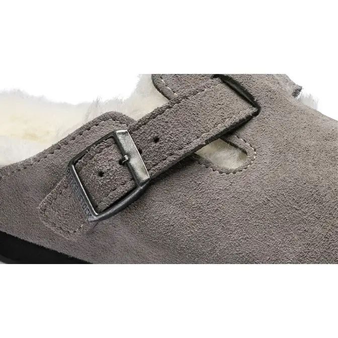 Birkenstock Boston Shearling Stone Coin | Where To Buy | 1017650 | The ...