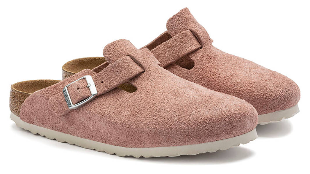 Birkenstock Boston Suede Pink Clay 1023263 Side 2