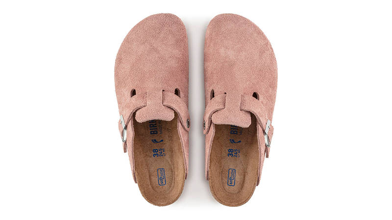 Birkenstock Boston Suede Pink Clay 1023263
