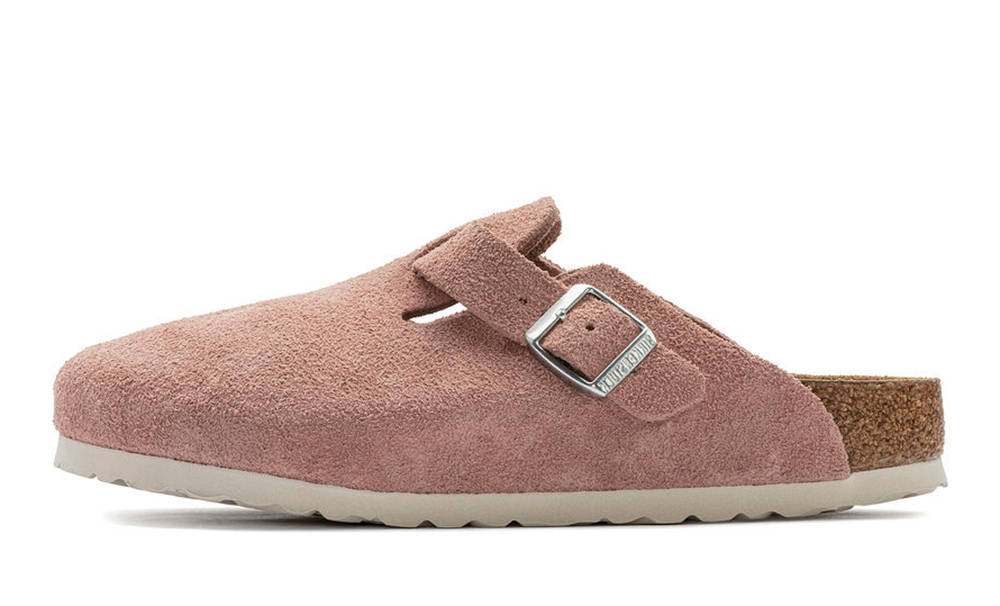 Birkenstock Boston Suede Pink Clay