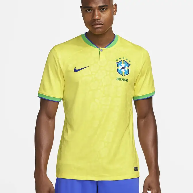 Brazil 2022/23 Stadium Home Nike Dri-FIT Football Shirt