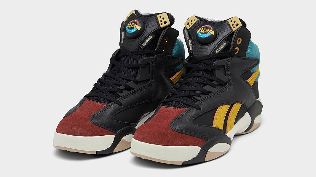 Capcom x Reebok Shaq Attaq Street Fighter HR0603 Front