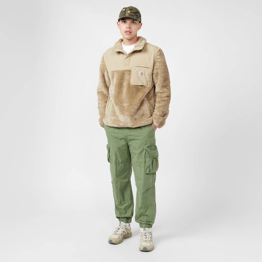 Carhartt WIP Men's Jackson Half Snap Sweatshirt - Seaweed