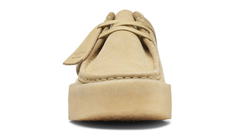 Clarks Wallabee Cup Lo Maple Suede Front 2