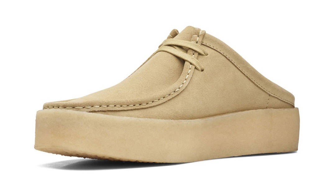 Clarks Wallabee Cup Lo Maple Suede Front