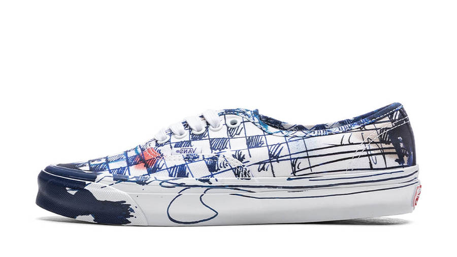Connor Tingley x Vans Authentic LX White Blue | Where To Buy ...