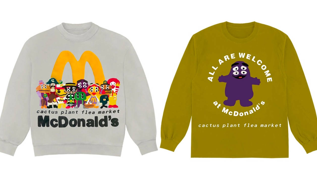 Cactus Plant Flea Market x McDonald's Release a Tongue in Cheek Merch Collection