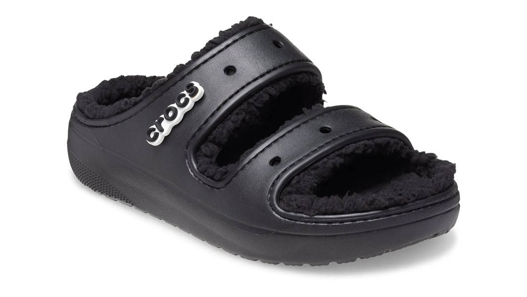 Crocs Classic Cozzzy Sandal Black 207446-060 Side