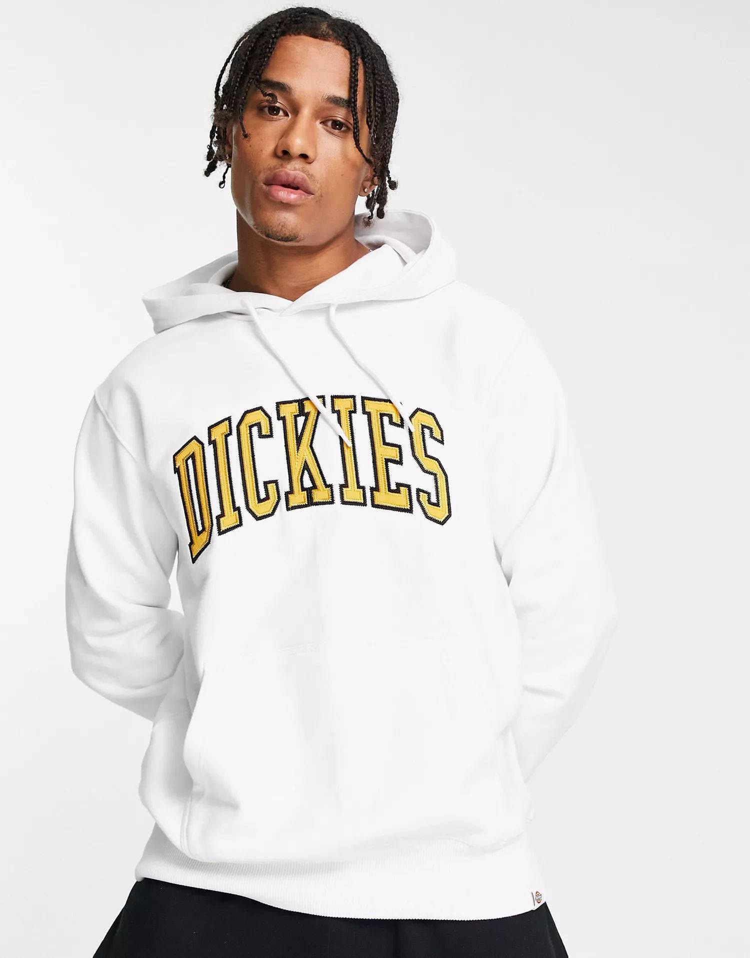 Dickies Aitkin Hoodie - White | The Sole Supplier