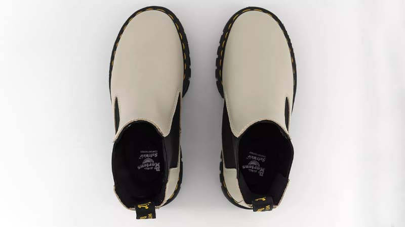 Dr. Martens Audrick Chelsea Boots Cobblestone Grey Middle