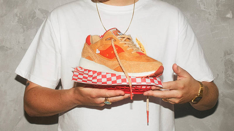 END x Saucony Shadow 6000 Fried Chicken S70731-1 Front