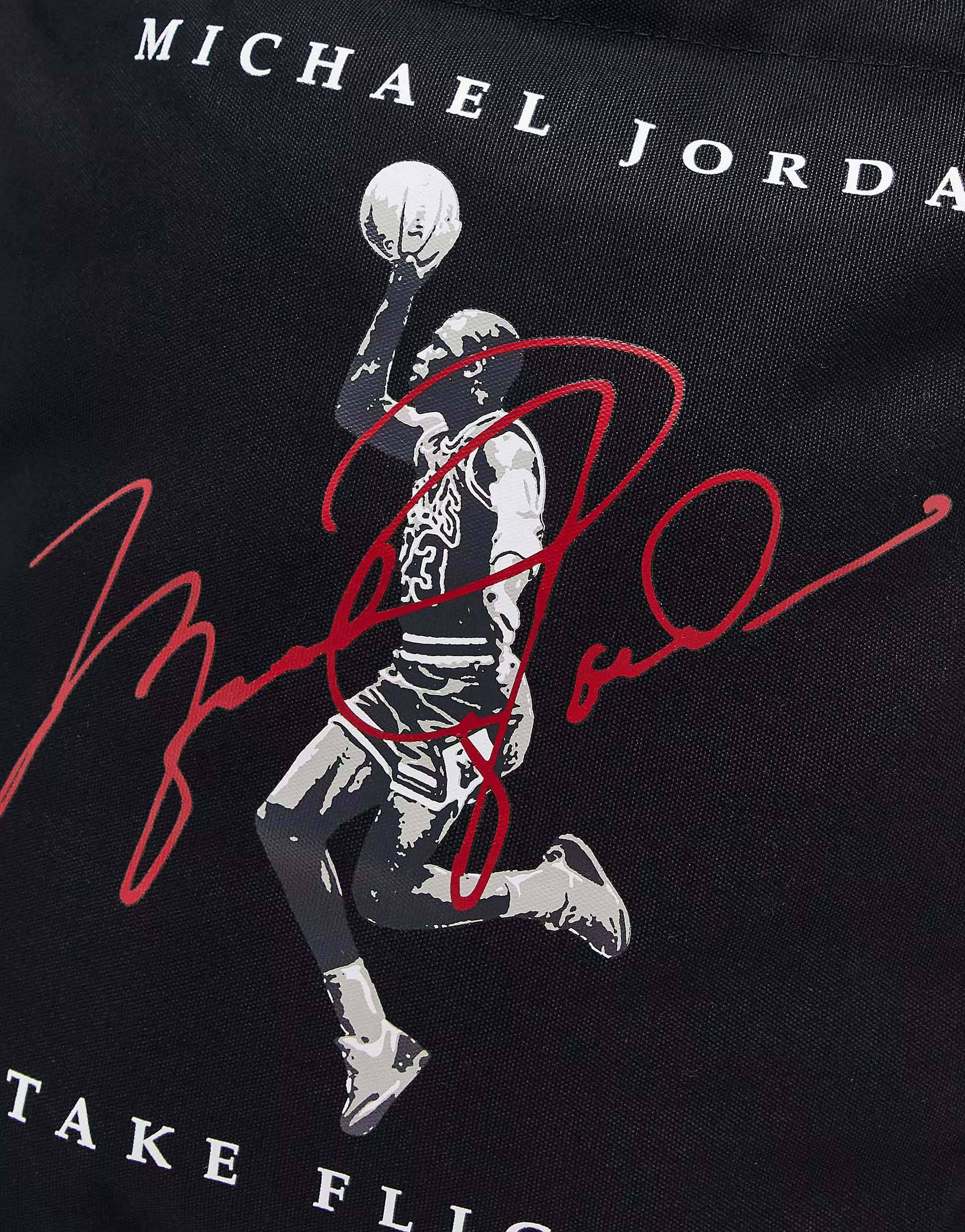 Nike Michael Jordan Take Flight Unisex Zippered Tote Bag (Canvas) 9A0664  RARE