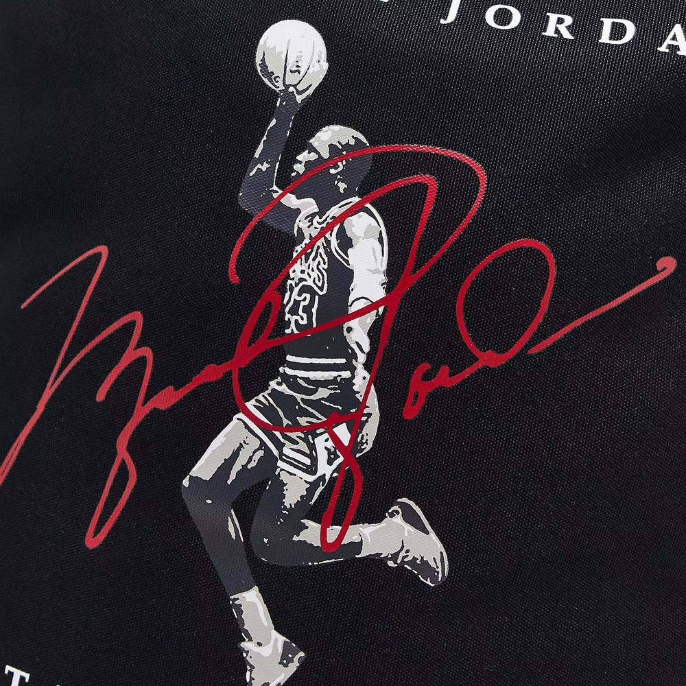 Jordan MJ Flight Tote Bag Black The Sole Supplier