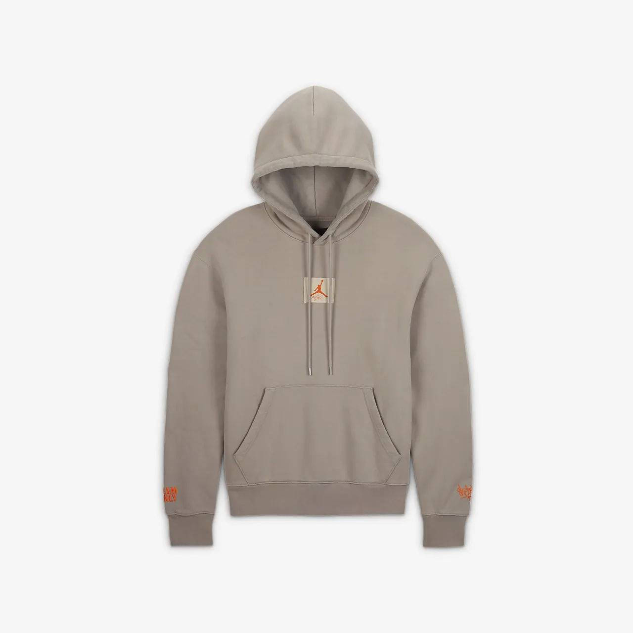 Jordan X Shelflife Hoodie Gray Feature