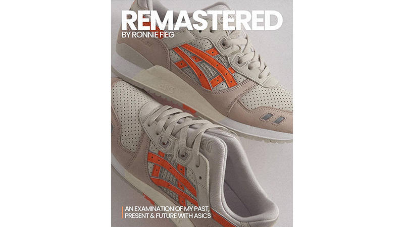 KITH x ASICS Gel-Lyte 3 Beige Orange Detail