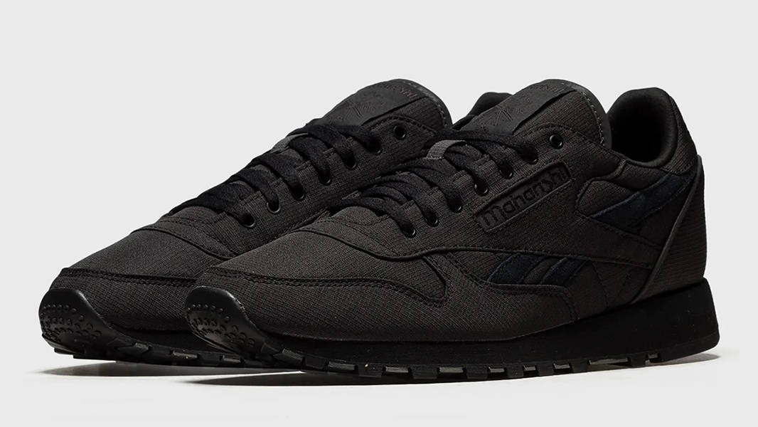 Maharishi x Reebok Classic Leather Black HP3241 Front
