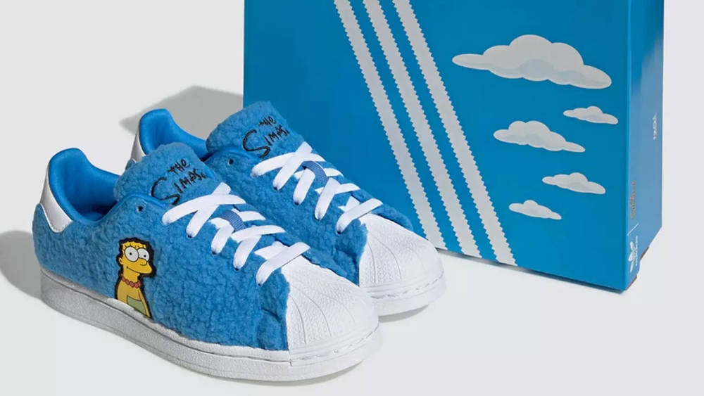 Image via adidas Marge Simpson x adidas Superstar 1