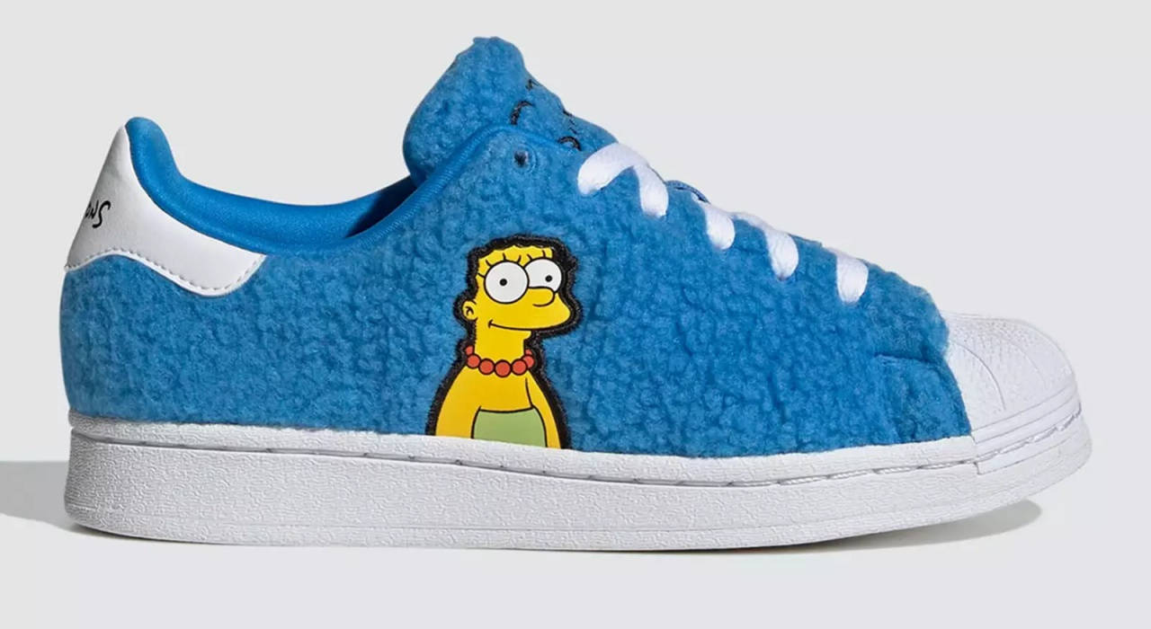 Marge Simpson x adidas Superstar 2